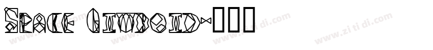 Space Gimboid字体转换